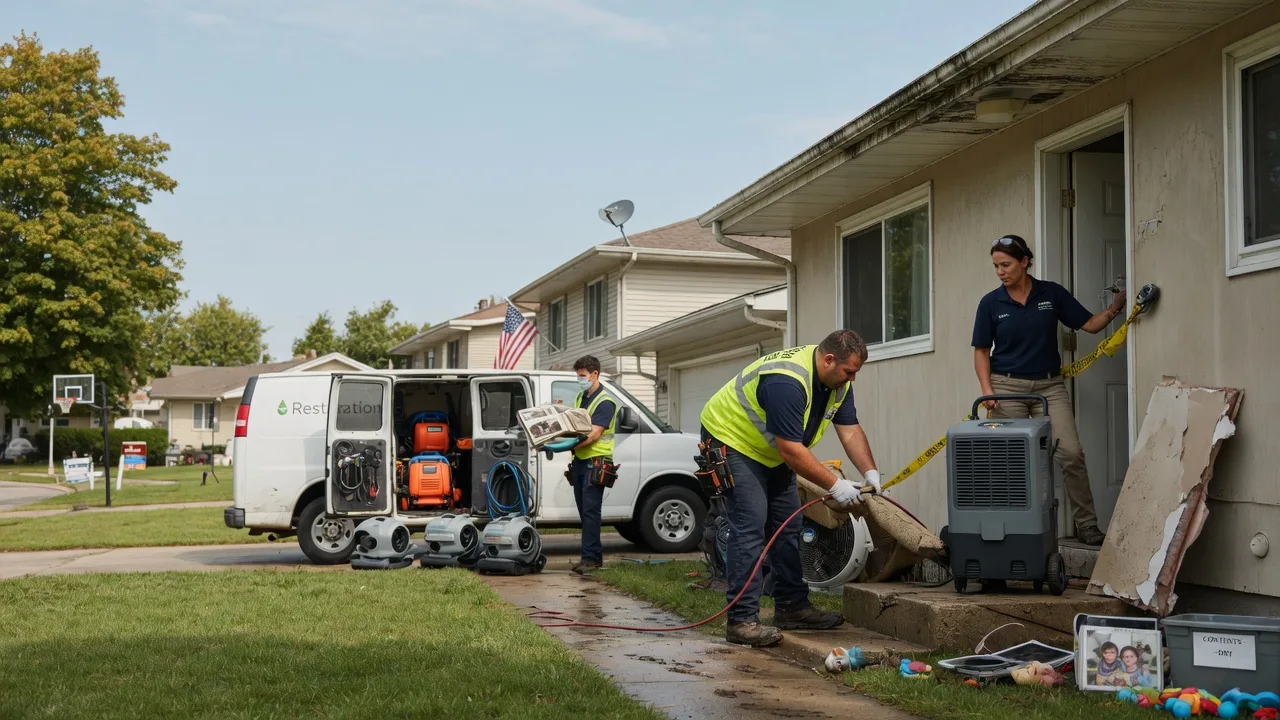 Water Damage Restoration in Holmesville, OH near me